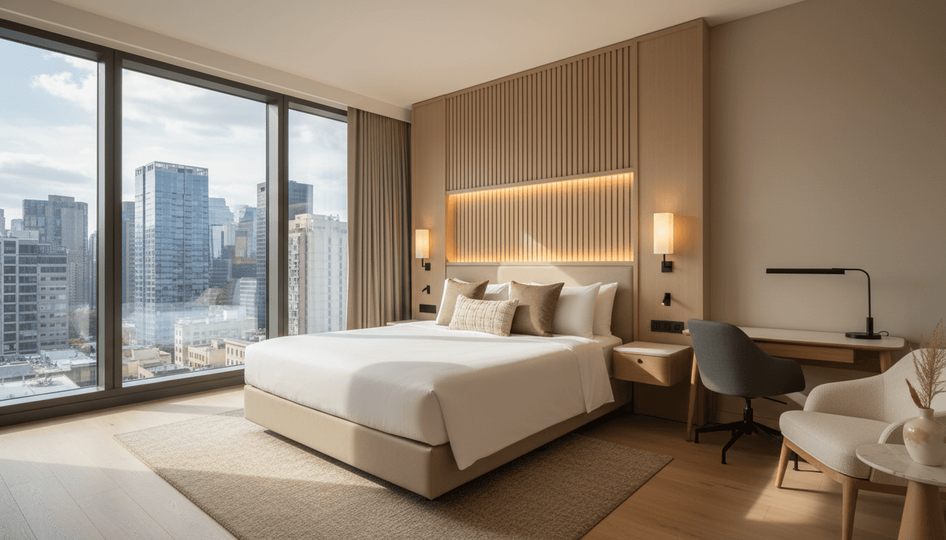 Sound-insulated windows in a Hyderabad luxury hostel